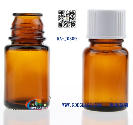 30ml amber sample glass bottle